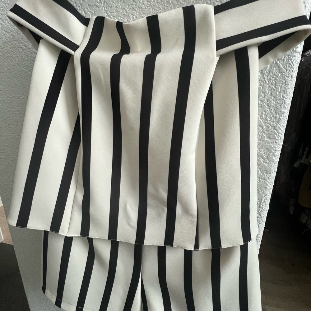 Topshop Strapless Romper